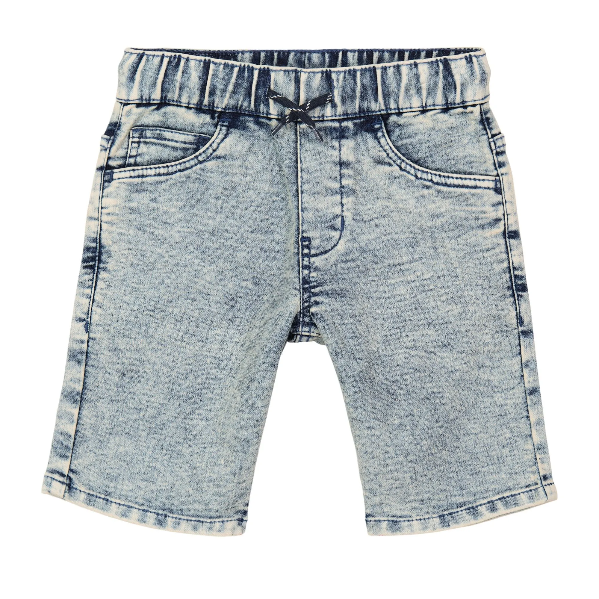 Nautica Toddler Boys' Denim Pull-On Short (2T-4T) Stormy Blue Wash Nautica