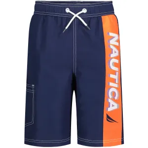 Nautica Toddler Boys' Flag In Motion Board Short (2T-4T) J Navy Nautica