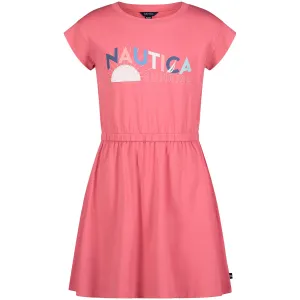 Nautica Toddler Girls' Sunset Dress (2T-4T) Raspberry Nautica