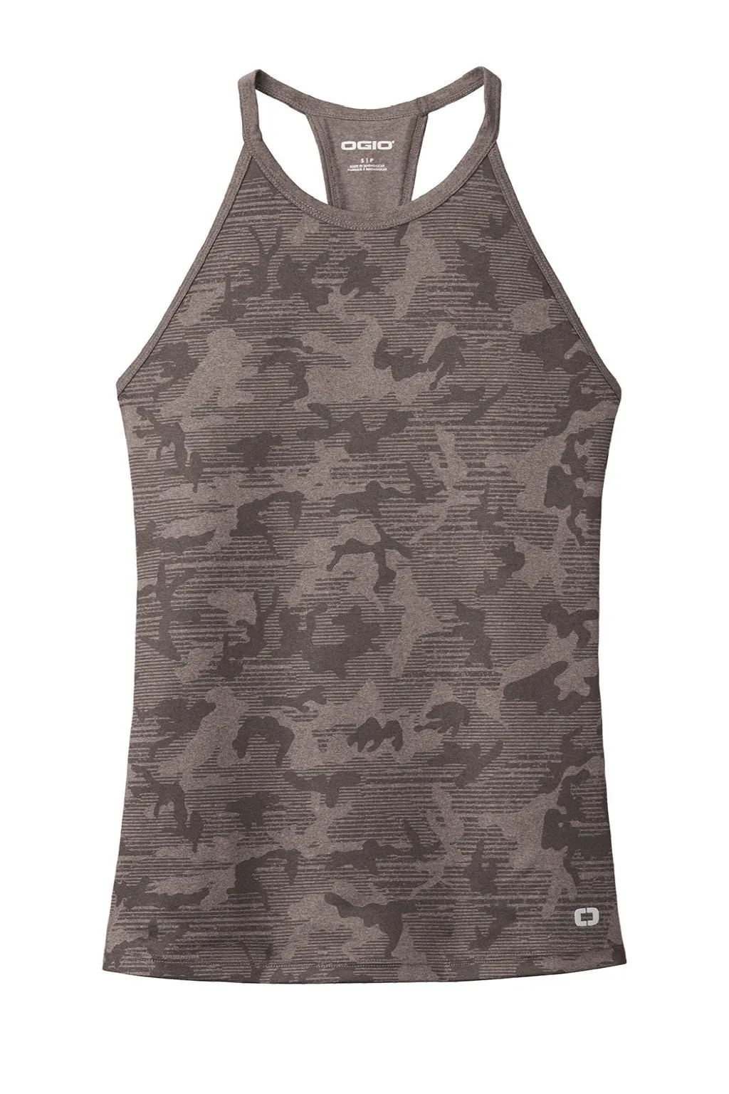 Ogio Womens Endurance Pulse Phantom Moisture Wicking Tank Top - Gear Grey Camo  buy online now Clothing Ogio