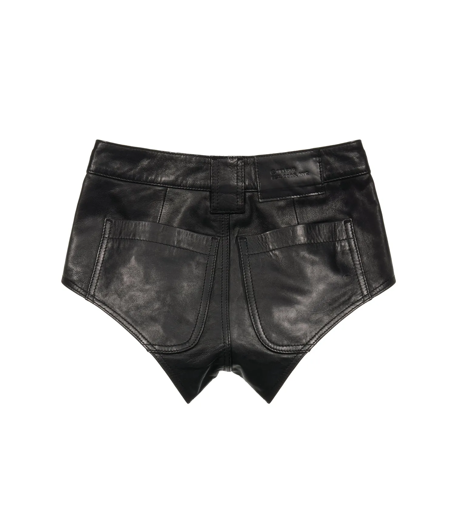Poom Poom Leather Shorts
