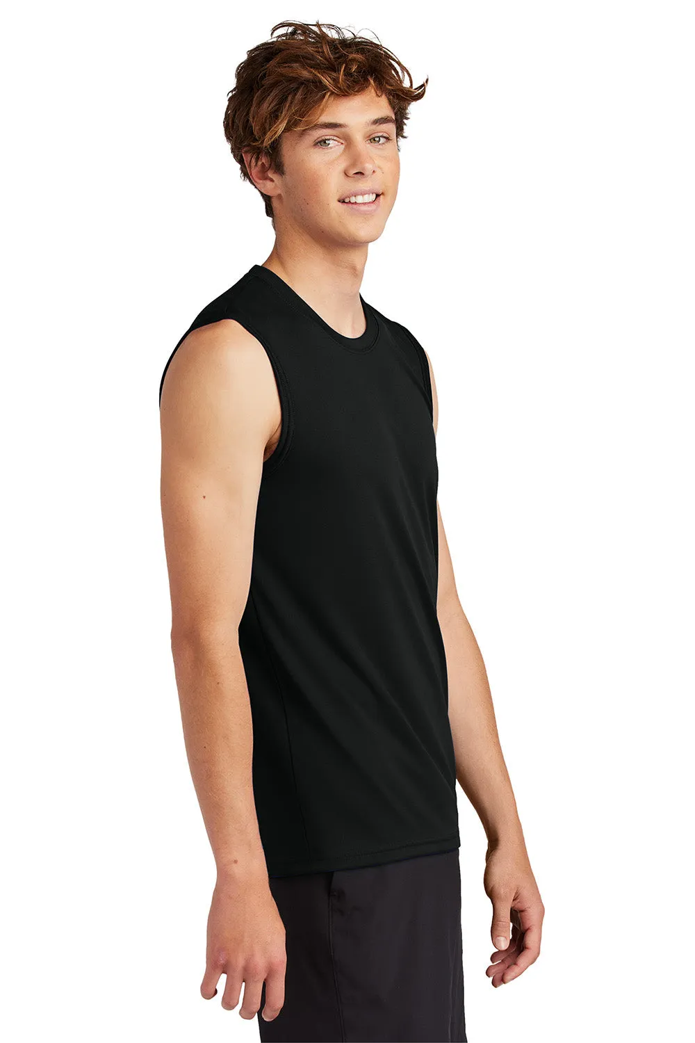 Port & Company Mens DryZone Moisture Wicking Performance Tank Top - Jet Black  Buy the latest Clothing Port-Company