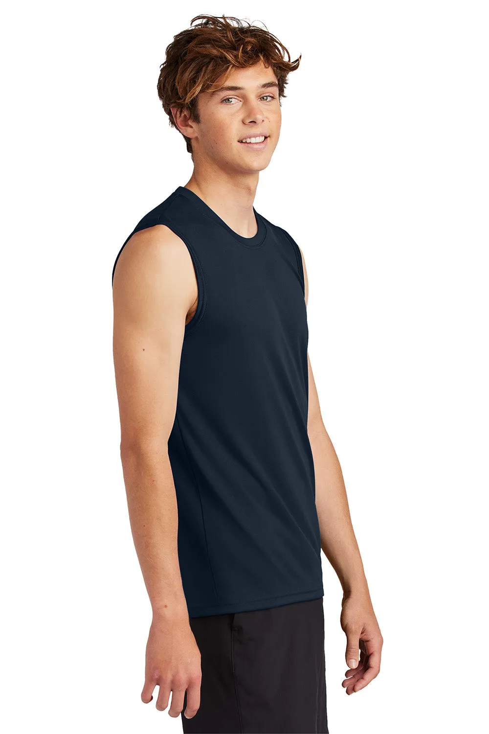 Port & Company Mens DryZone Moisture Wicking Performance Tank Top - True Navy Blue  Buy the latest Clothing Port-Company