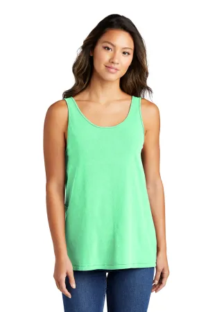 Port & Company Womens Beach Wash Garment Dyed Tank Top - Jadeite Green  Buy the latest Clothing Port-Company