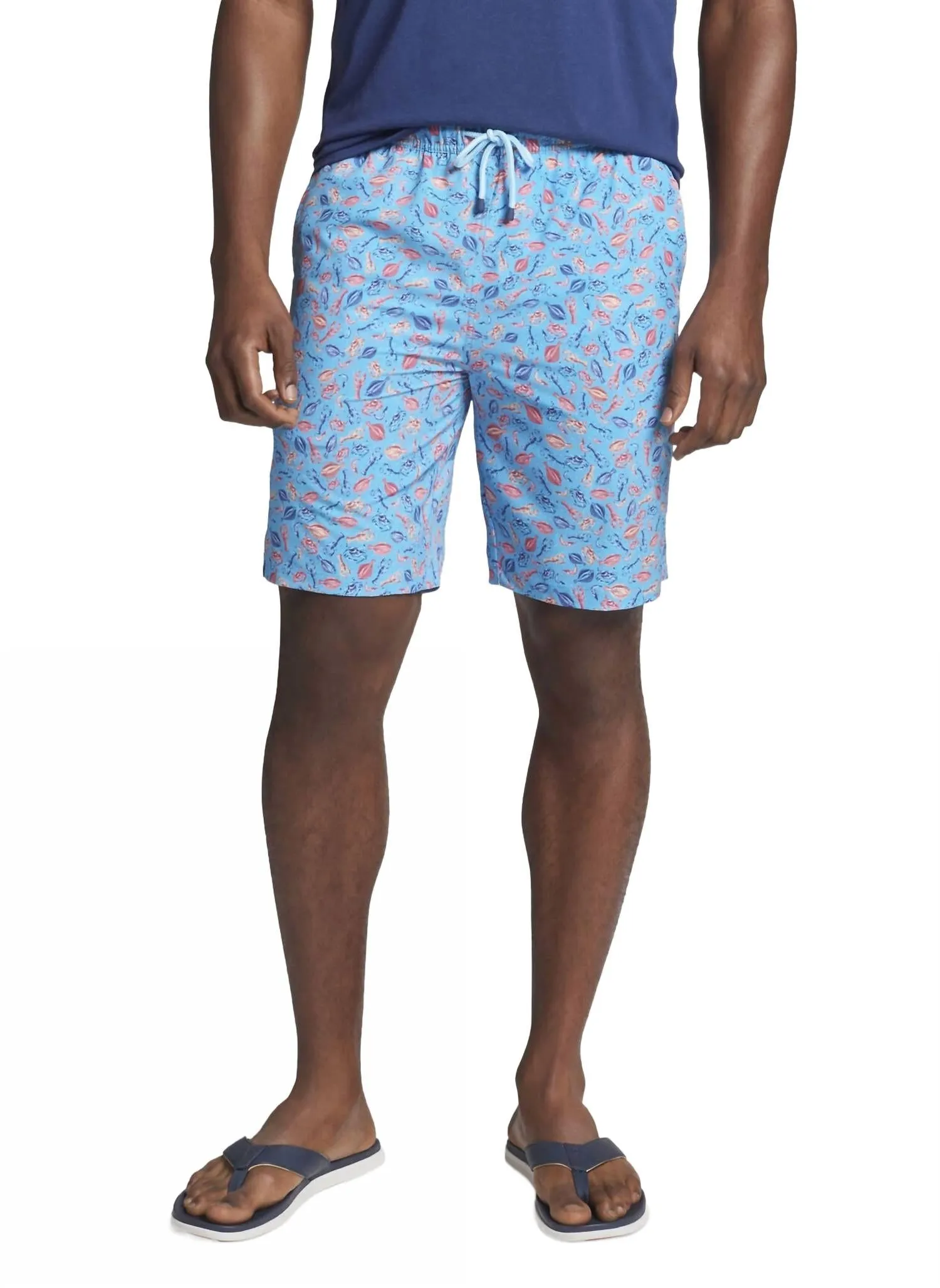 Quick Dry Swim Trunks In Island Blue