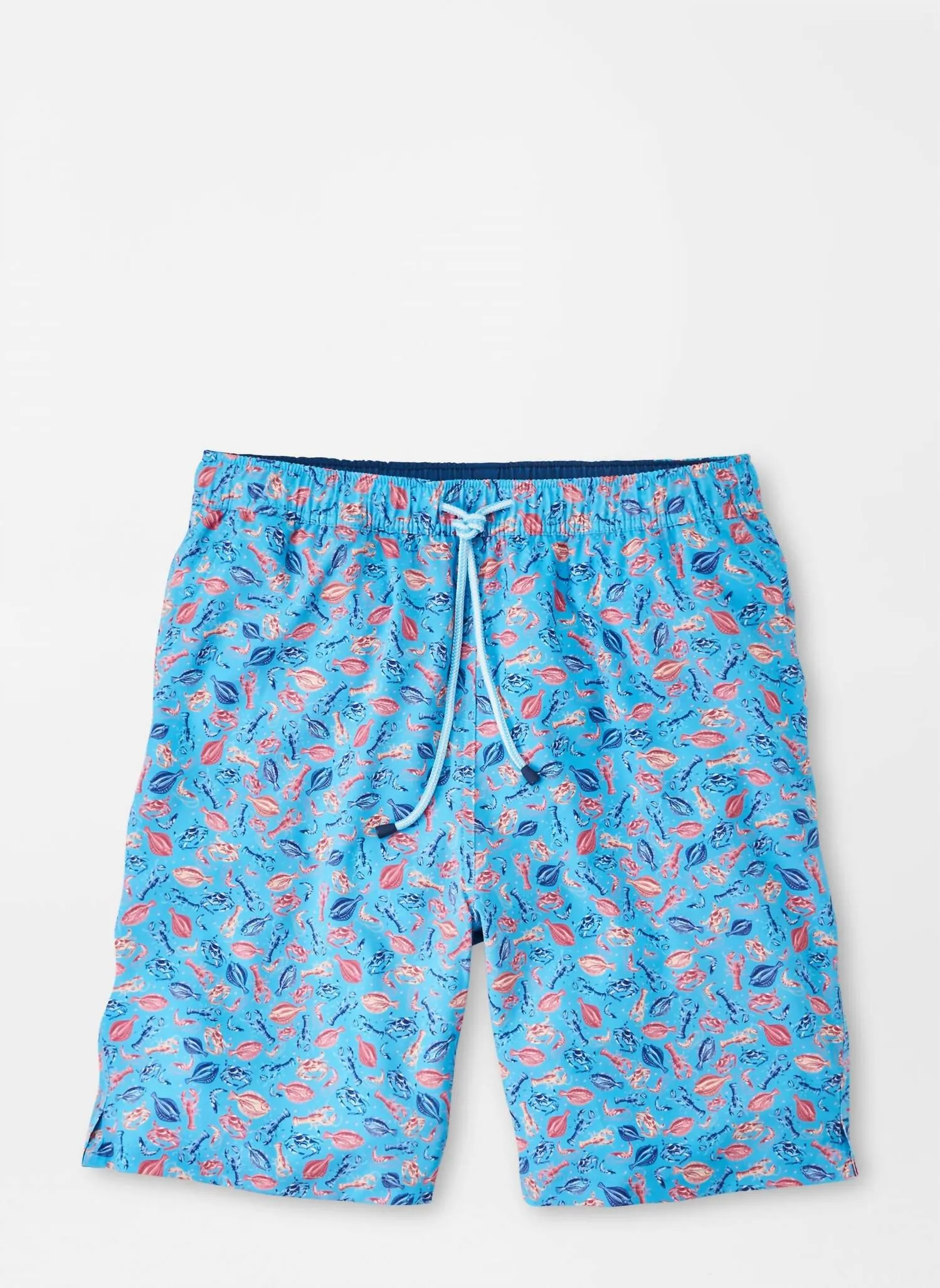 Quick Dry Swim Trunks In Island Blue