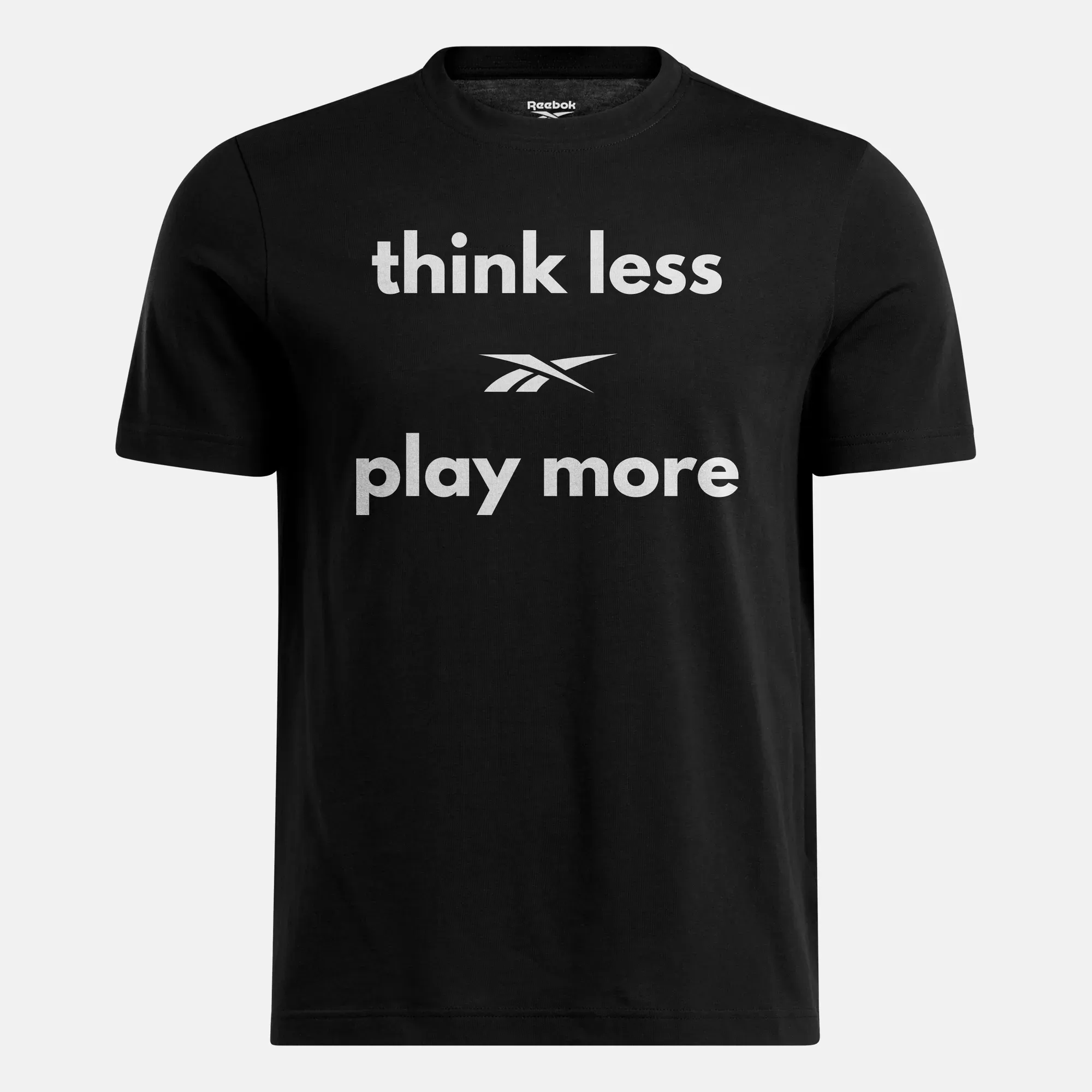Reebok Clothing Think Less Play More T-Shirt