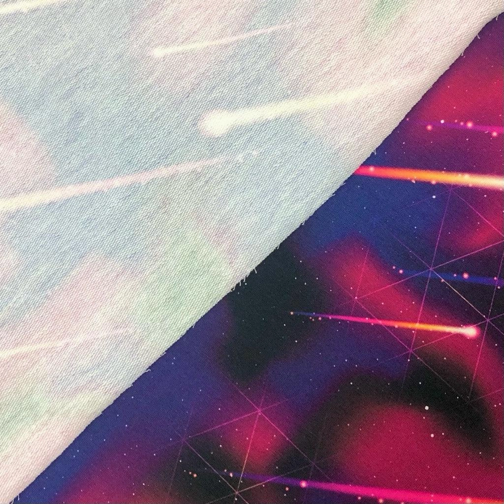 Shooting Stars French Terry Fabric