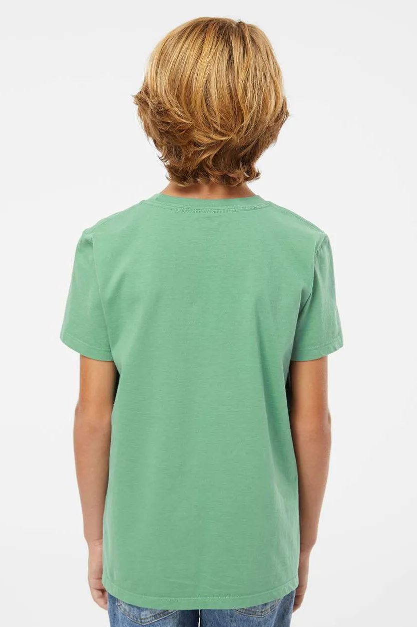 SoftShirts Youth Organic Short Sleeve Crewneck T-Shirt - Pine Green