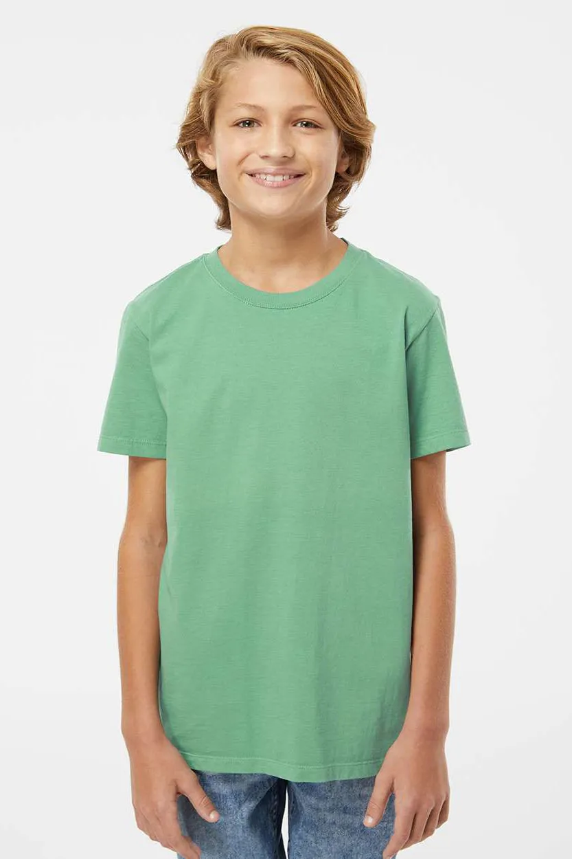 SoftShirts Youth Organic Short Sleeve Crewneck T-Shirt - Pine Green