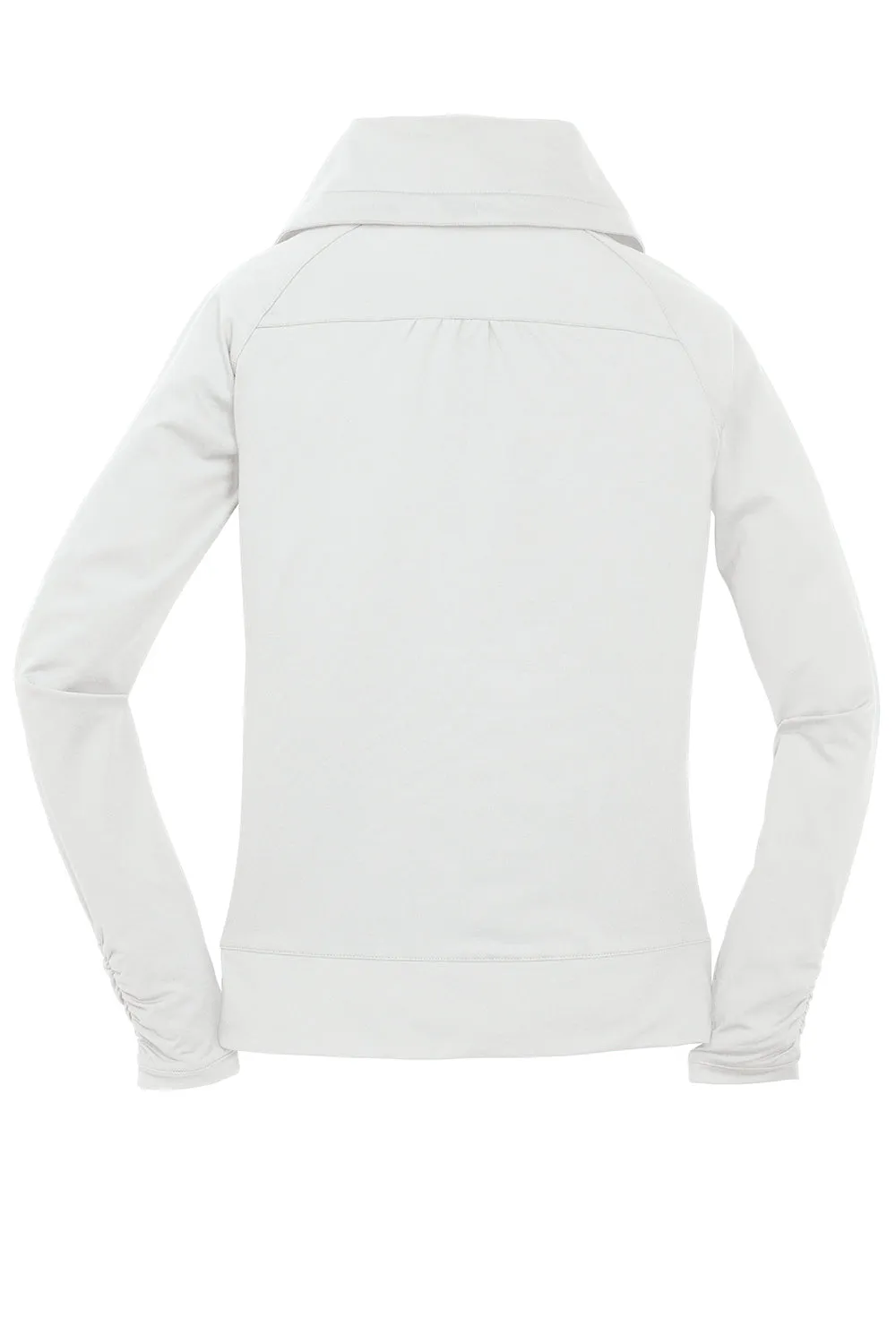 Sport-Tek Womens Sport-Wick Moisture Wicking Full Zip Jacket - White