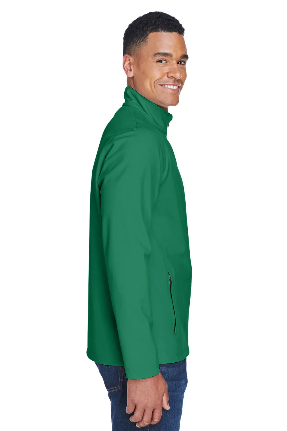 Team 365 Mens Leader Windproof & Waterproof Full Zip Jacket - Kelly Green