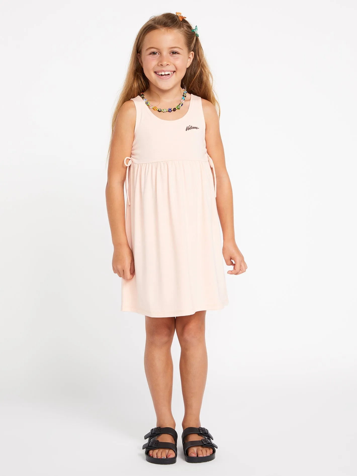 Volcom Girls Sandy Candy Dress Melon Volcom