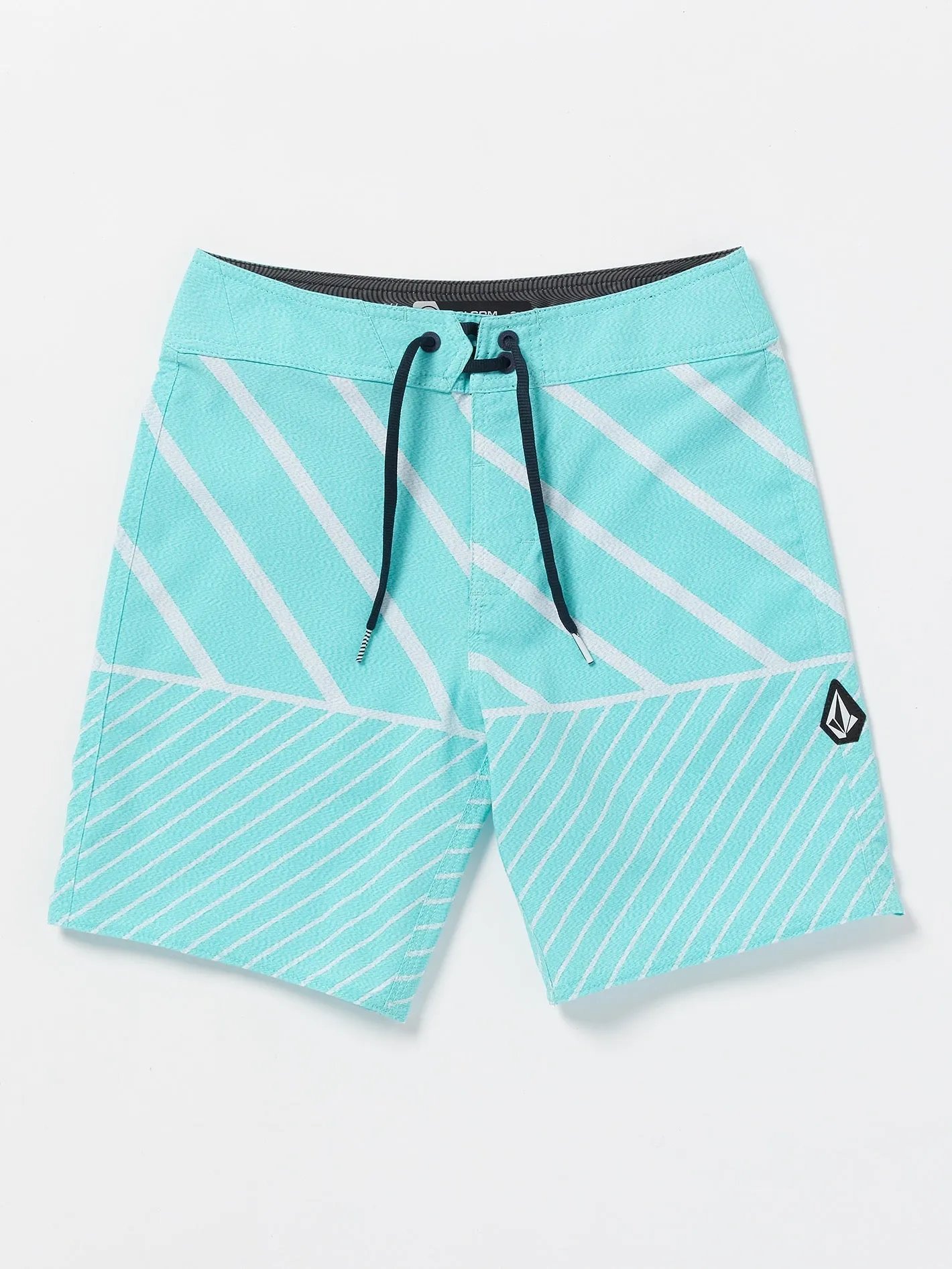 Volcom Quarta Static BoardBoys Shorts (Age 8-14) Neon Blue Volcom