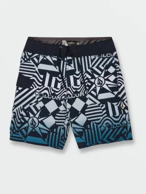 Volcom Ringer Mod-Tech Trunks Navy Volcom