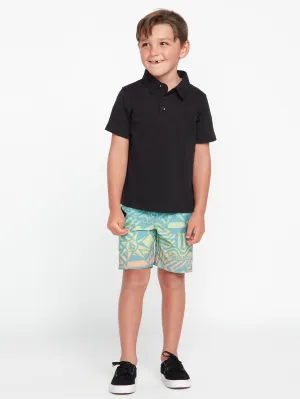 Volcom Ringer Mod-Tech Trunks Shadow Lime Volcom